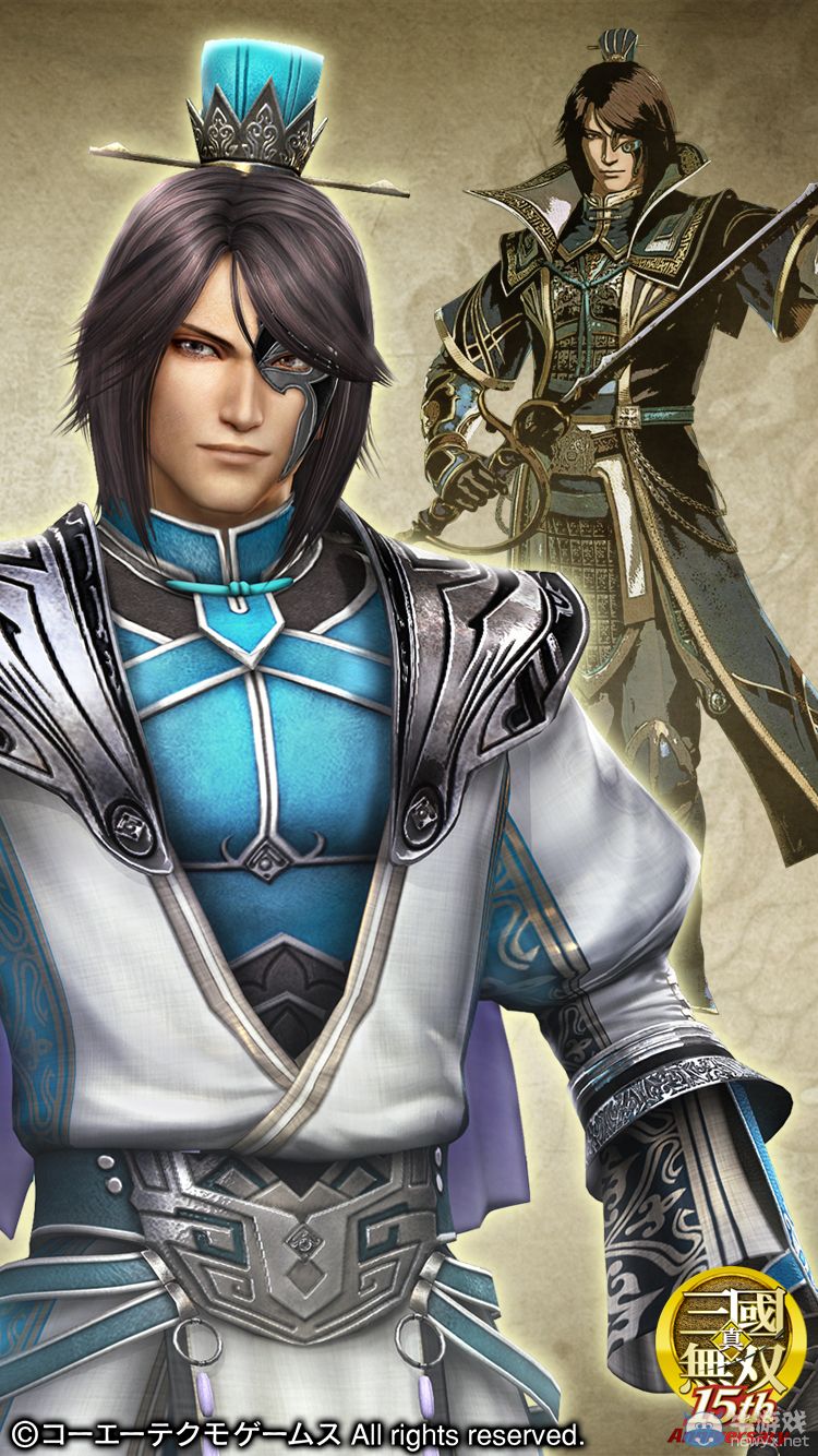 《真三國無雙》系列15周年紀念壁紙！美人設定愈發胸狠