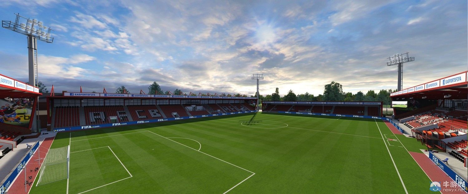 《FIFA 16》新截圖展示綠茵場地：云卷云舒逼真自然