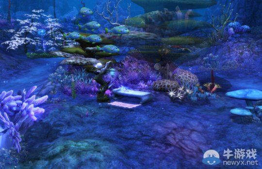 《倩女幽魂2》海底世界家園領地景觀擺設分享