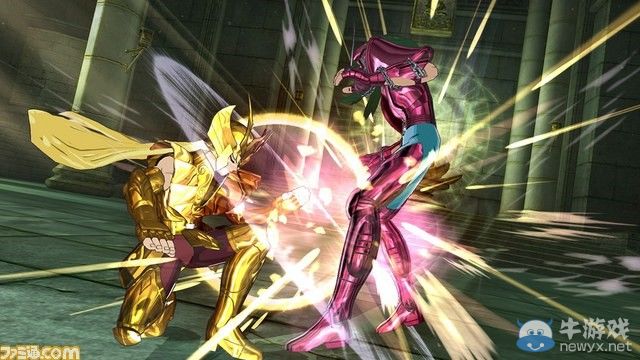 《圣斗士星矢：斗士之魂》雙人氣王截圖：艾歐里亞和沙加