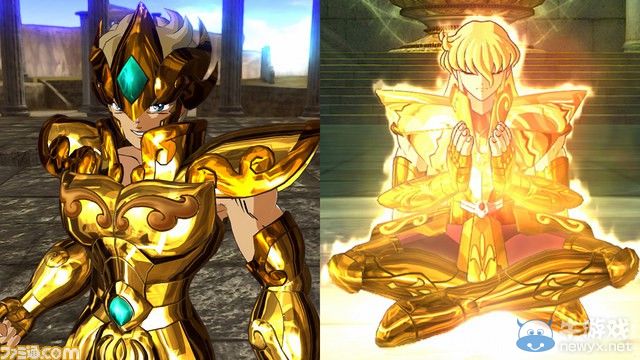 《圣斗士星矢：斗士之魂》雙人氣王截圖：艾歐里亞和沙加