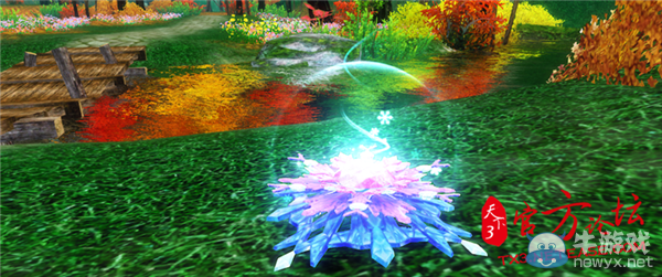 《天下3》雪花兒小寵搶先看 夢(mèng)幻雪花伴你行