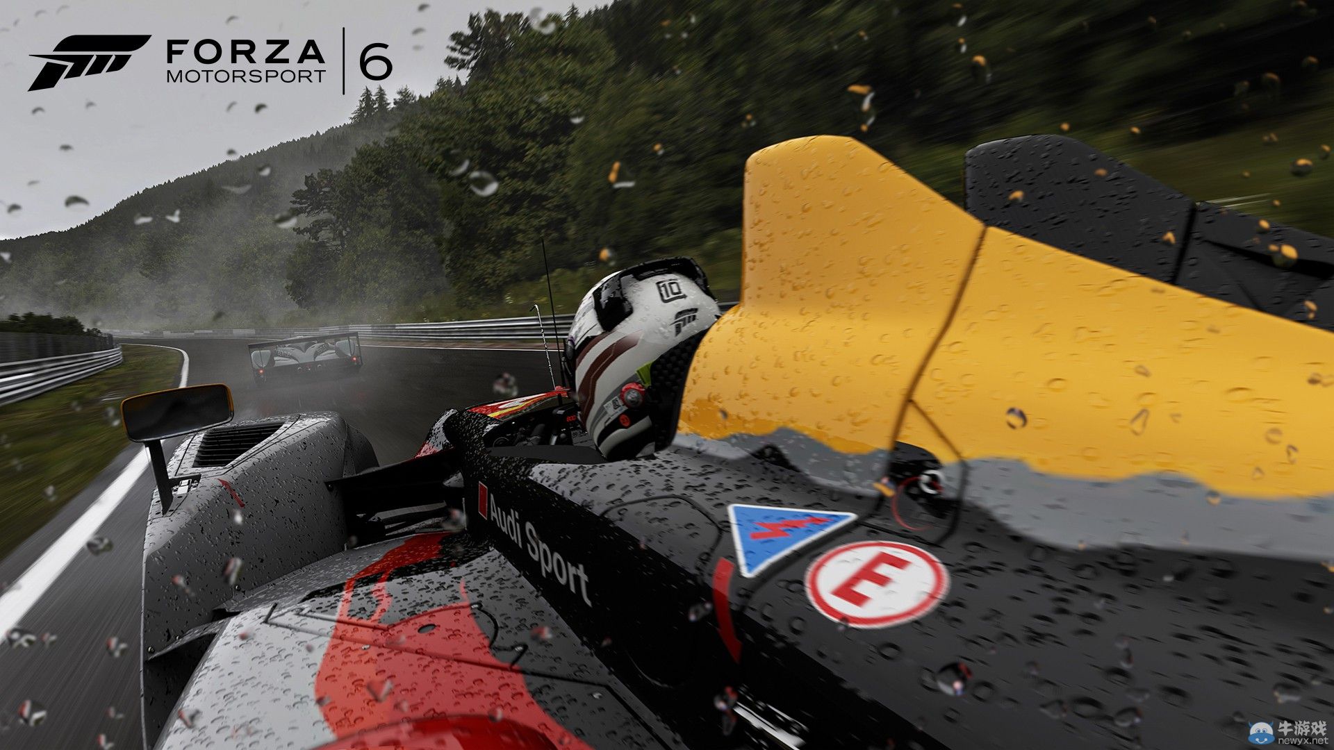 《極限競速6》高清截圖：暴雨傾盆中風馳電掣