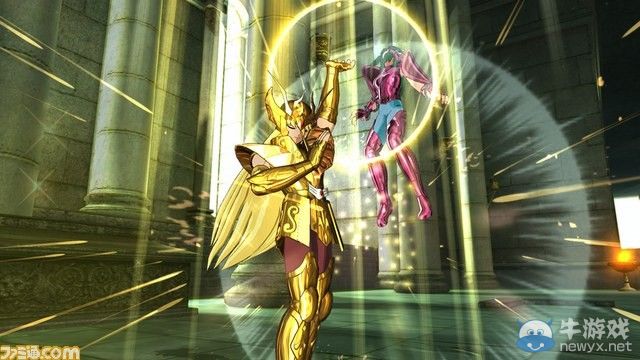 《圣斗士星矢：斗士之魂》雙人氣王截圖：艾歐里亞和沙加