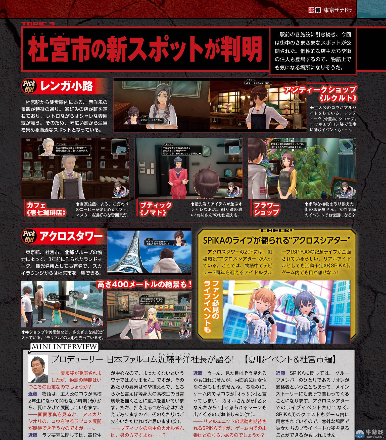 《東京迷城》角色夏服姿態：異界攻略基礎知識