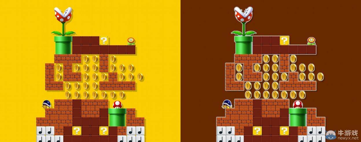 《超級馬里奧制造》大量最新游戲藝術圖公開