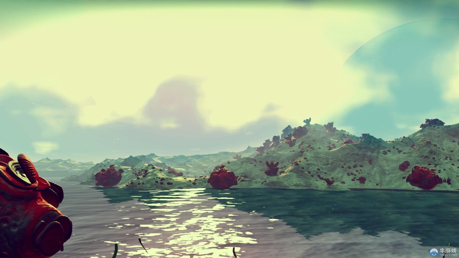 《無人深空》最新截圖：海量星球中的美麗星球