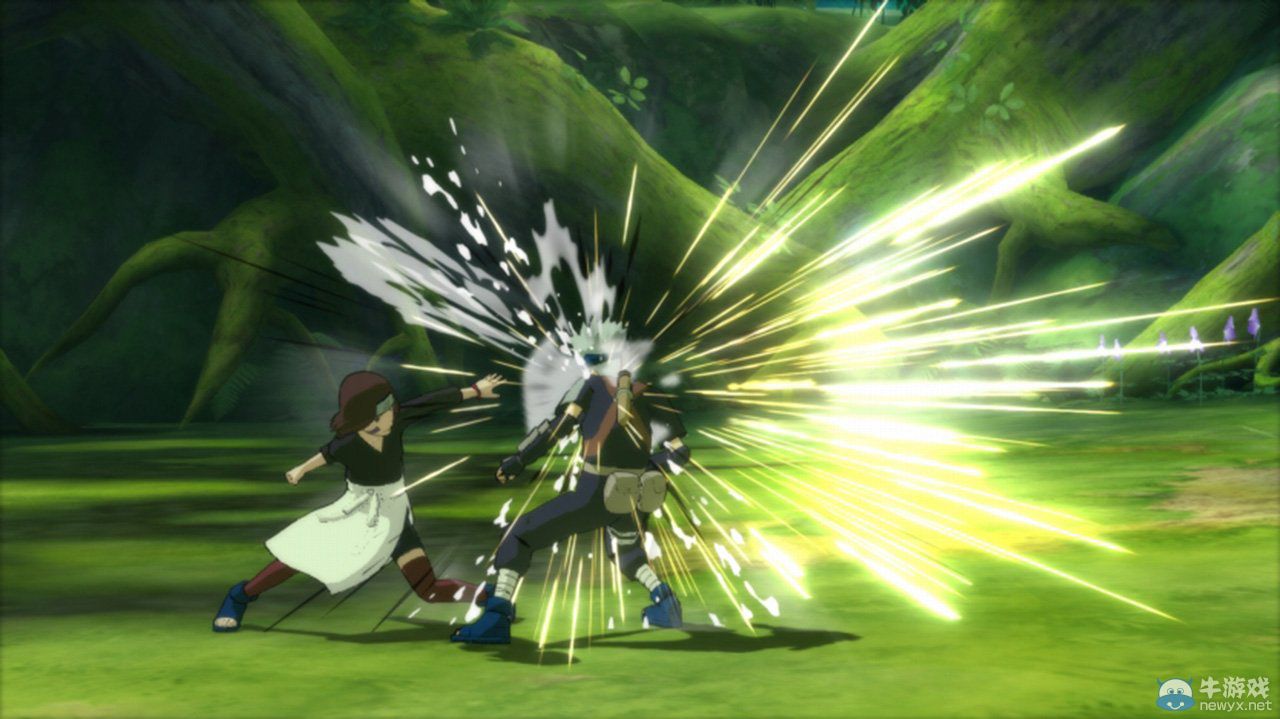 《火影忍者疾風傳：究極忍者風暴4》故事模式截圖：勁敵扎推炫技忍界炸裂