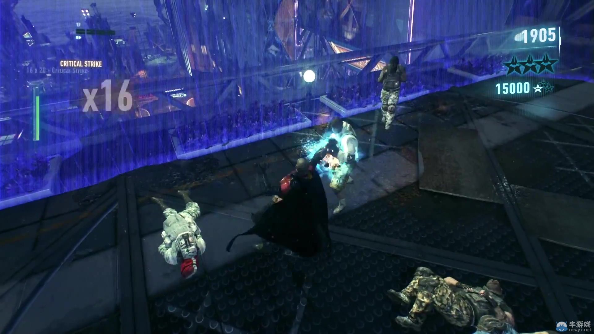 《蝙蝠俠：阿甘騎士》89版電影DLC演示：羅賓棍掃一大片敵軍