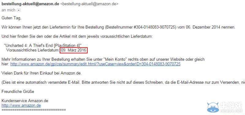 《神秘海域4：盜賊末路》發售泄露：或明年3月上市