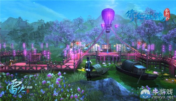 全新《倩女幽魂2》重建金陵古都 古風女神銀臨獻聲宣傳片