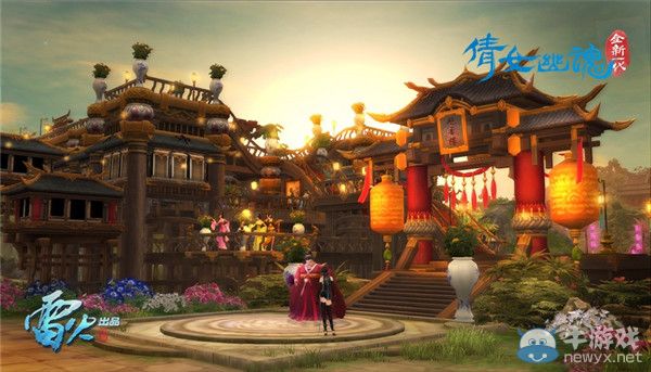 全新《倩女幽魂2》重建金陵古都 古風女神銀臨獻聲宣傳片