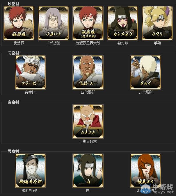 《火影忍者疾風傳：究極忍者風暴4》最新參戰(zhàn)人物公開：大蛇兜與矢倉登場