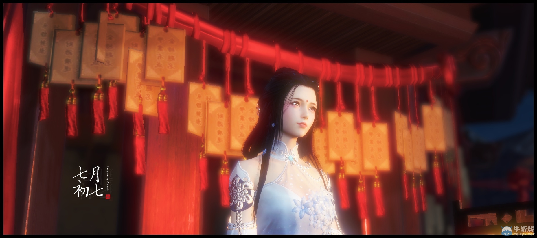 《天涯明月刀》“千里暮云平 南樓催上燭”精美七夕截圖
