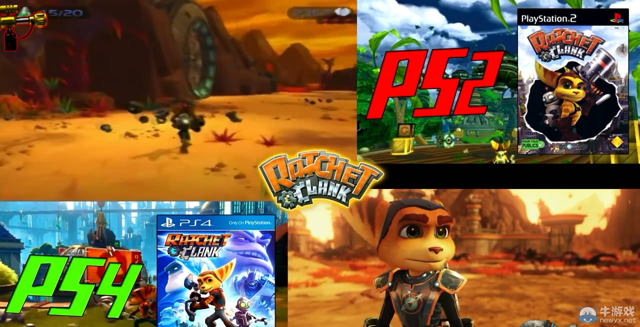 《瑞奇與叮當(dāng)》PS4與PS2對(duì)比圖：進(jìn)步不是一點(diǎn)點(diǎn)