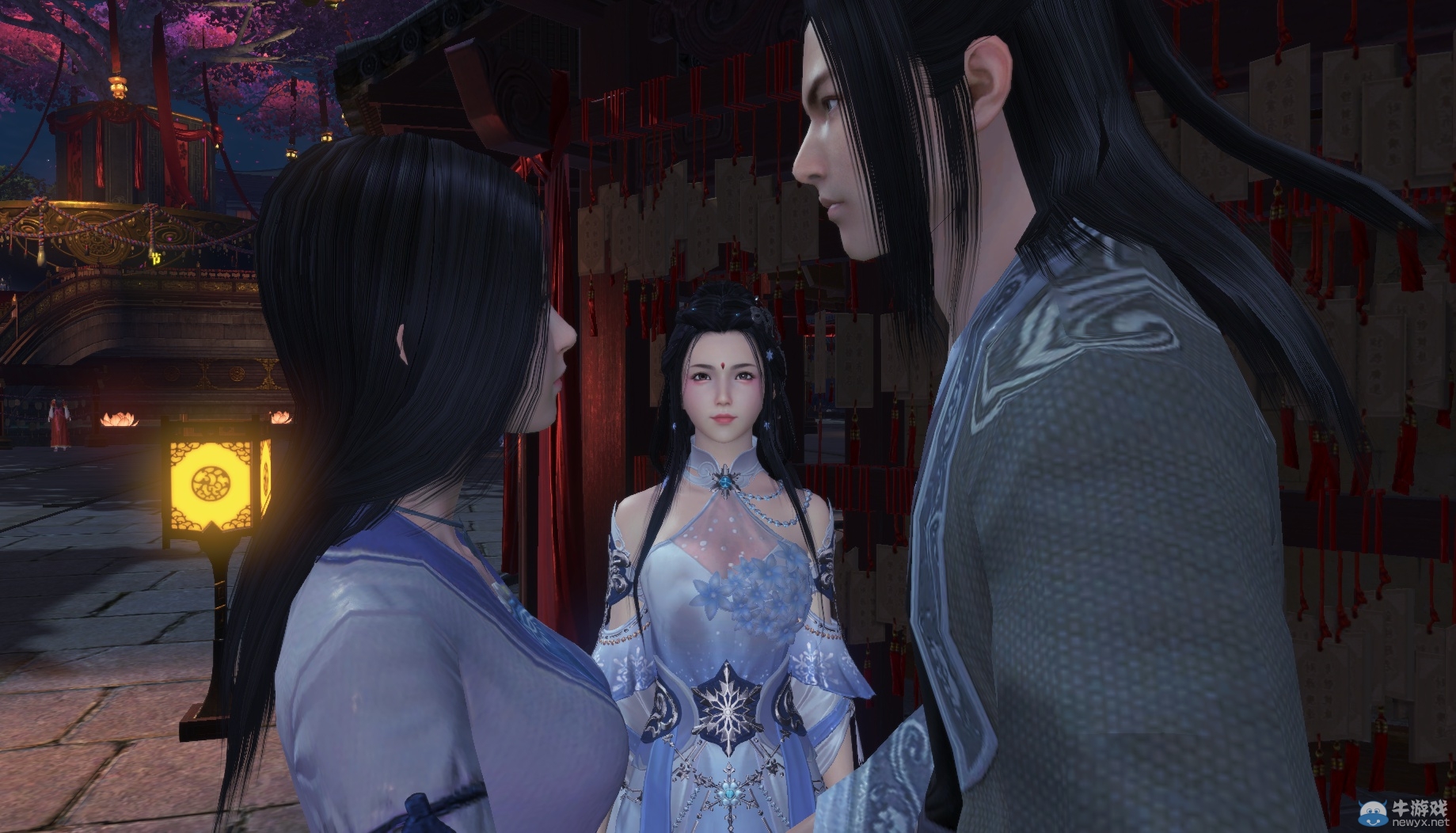 《天涯明月刀》“千里暮云平 南樓催上燭”精美七夕截圖