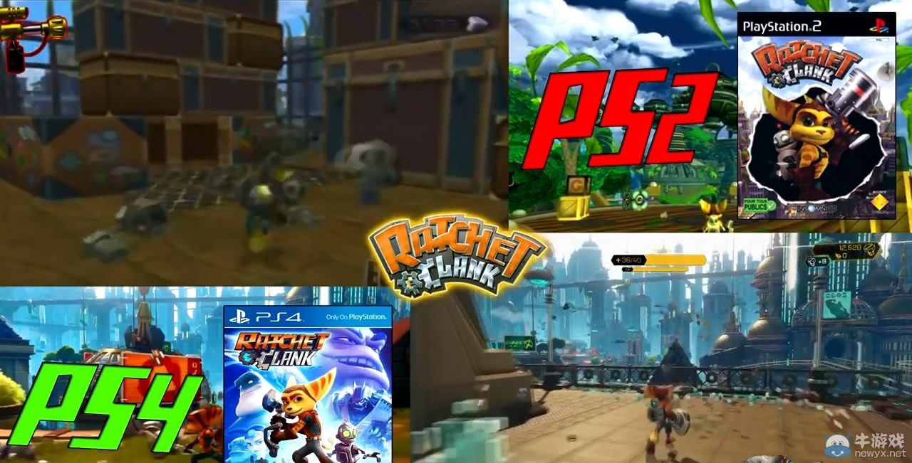 《瑞奇與叮當(dāng)》PS4與PS2對(duì)比圖：進(jìn)步不是一點(diǎn)點(diǎn)