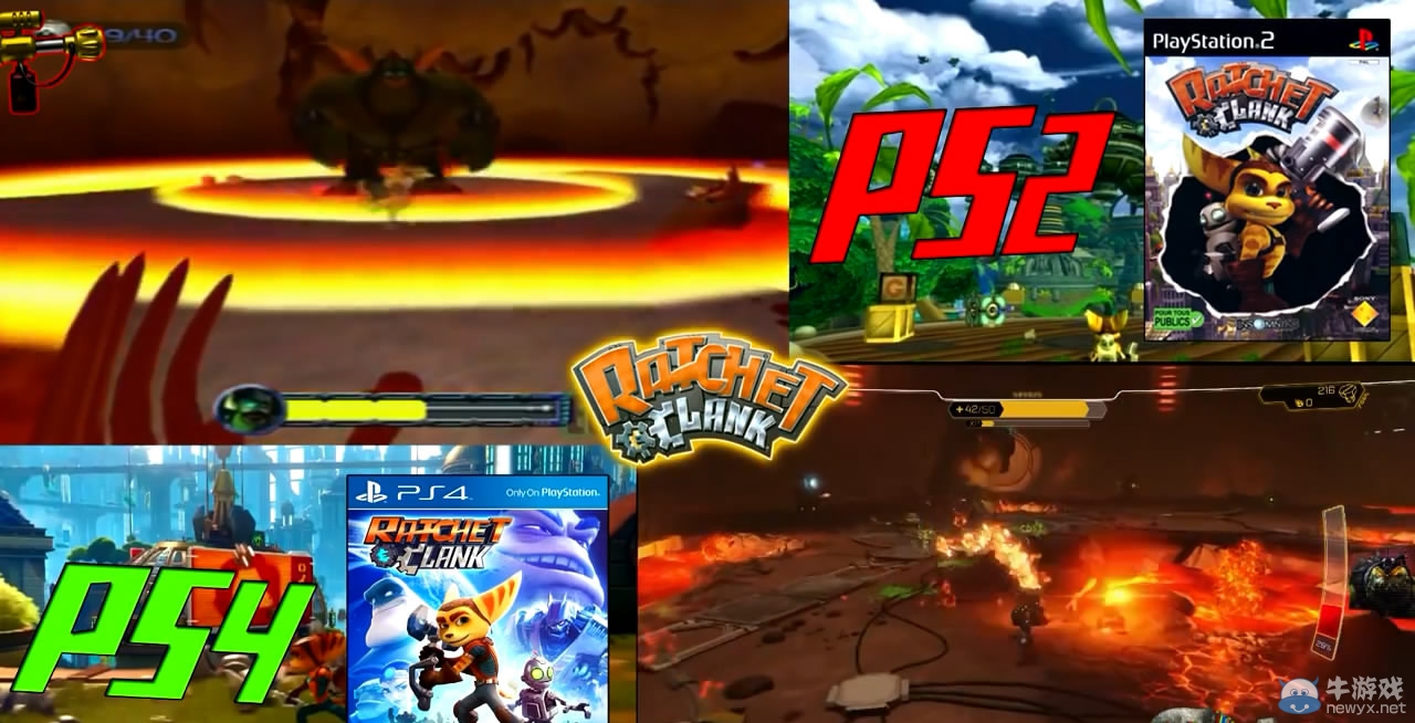 《瑞奇與叮當(dāng)》PS4與PS2對(duì)比圖：進(jìn)步不是一點(diǎn)點(diǎn)