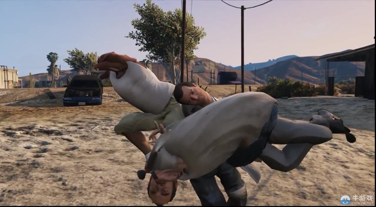 《俠盜飛車5》再現鬼畜BUG：人與動物上演瑜伽變形記