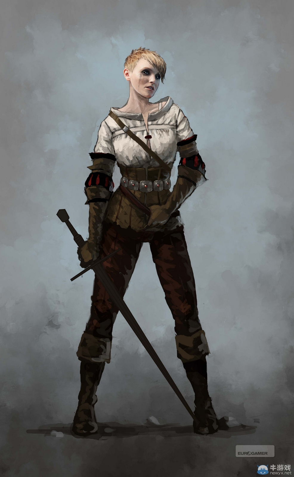 《巫師3：狂獵》全所未見藝術美圖：油膩葉奈法敞開胸間