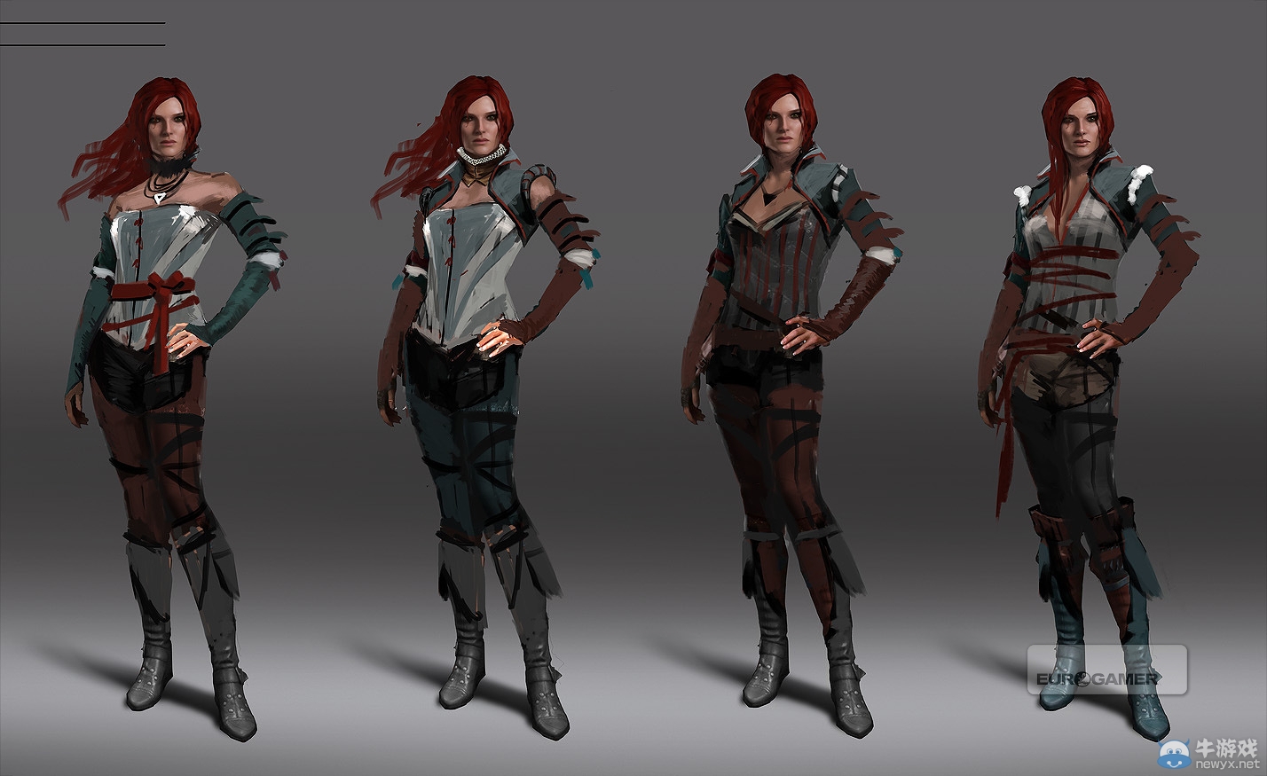 《巫師3：狂獵》全所未見藝術美圖：油膩葉奈法敞開胸間