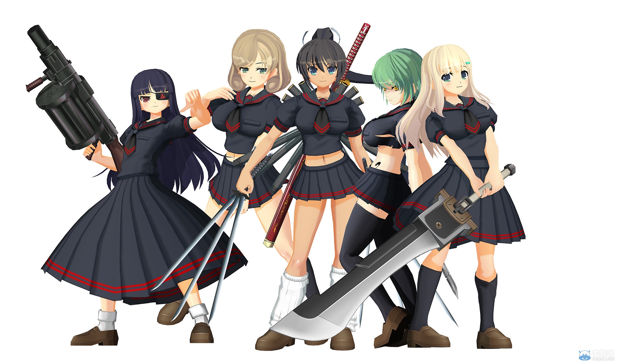 《閃亂神樂2：真紅》3DS美版9月登陸：含音樂CD