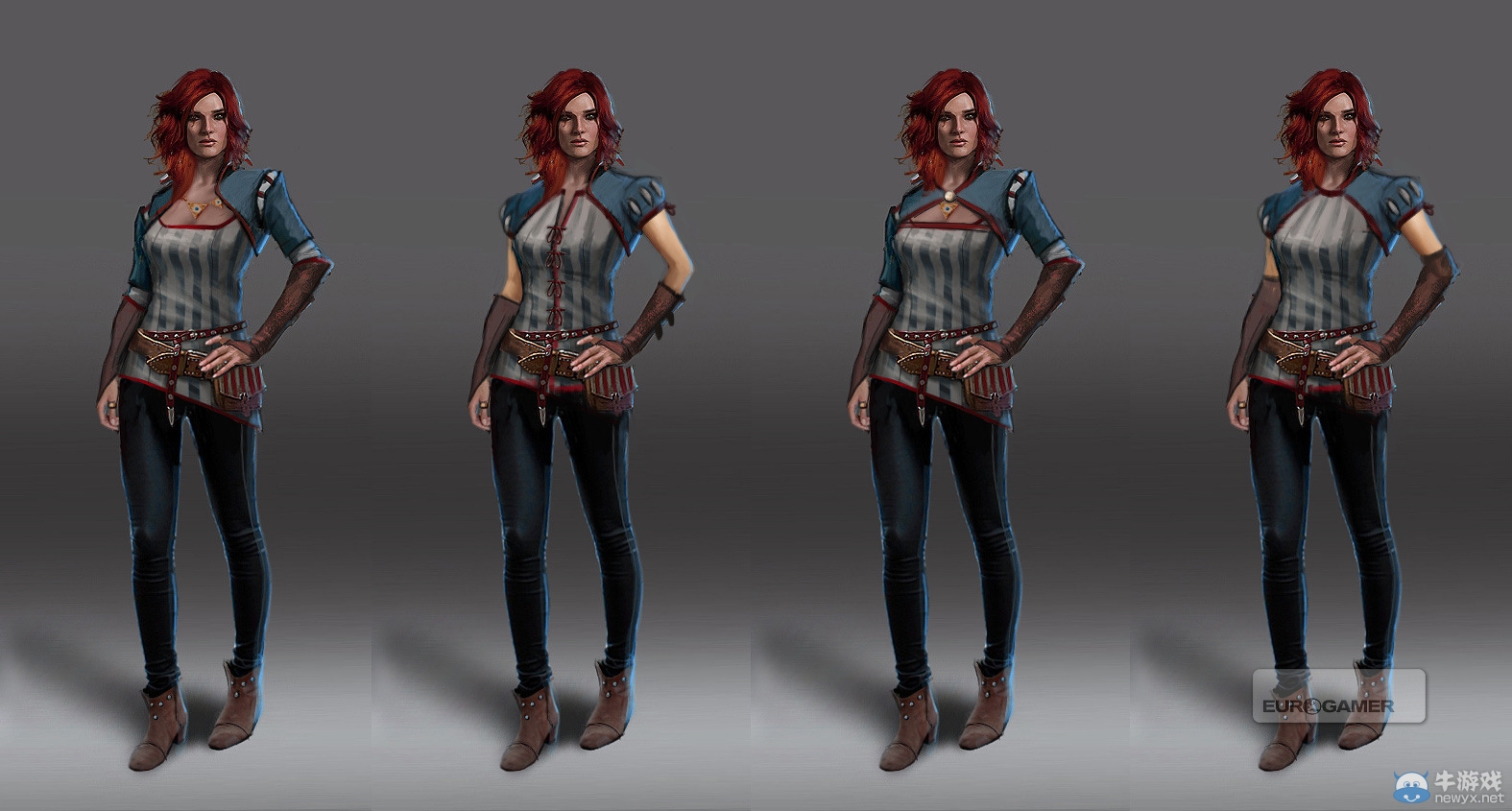 《巫師3：狂獵》全所未見藝術美圖：油膩葉奈法敞開胸間