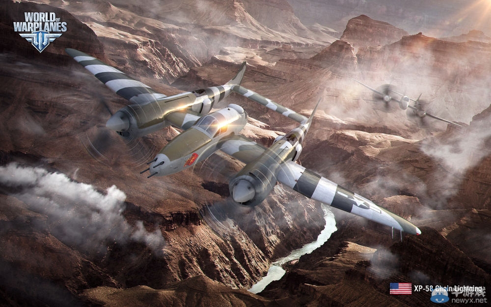 《戰機世界》八月壁紙雙身大肉Xp58