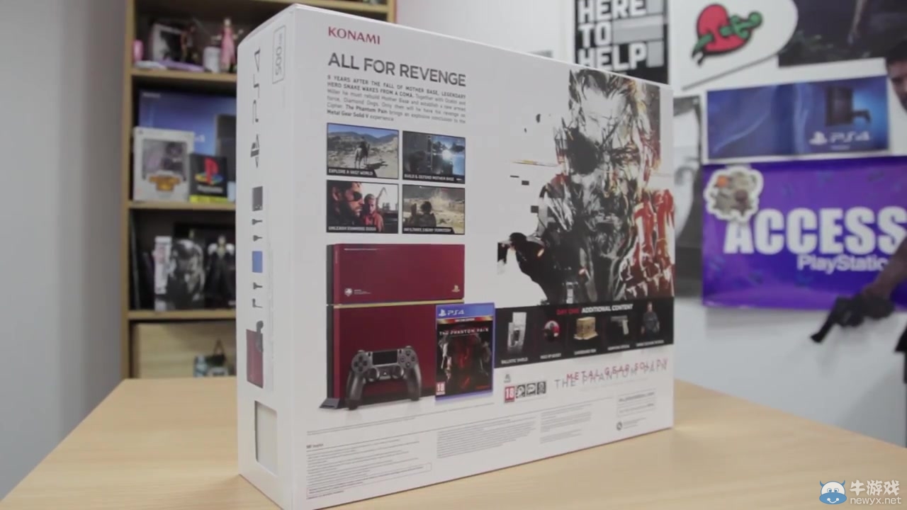 《合金裝備5：幻痛》限定版PS4開箱：剁手攢錢也要買！