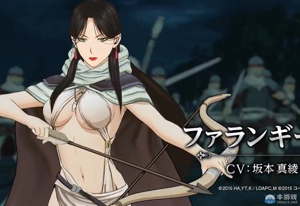 《亞爾斯蘭戰記：無雙》法蘭吉絲與亞爾斯蘭戰斗動作演示視頻