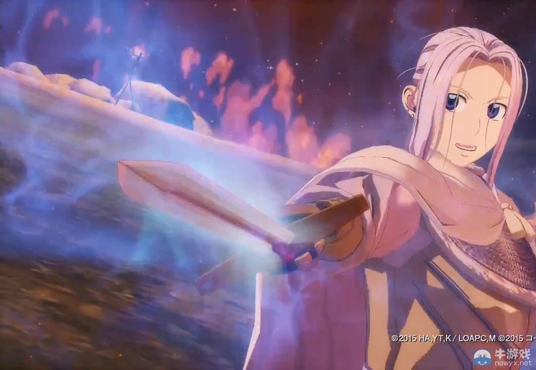 《亞爾斯蘭戰記：無雙》法蘭吉絲與亞爾斯蘭戰斗動作演示視頻