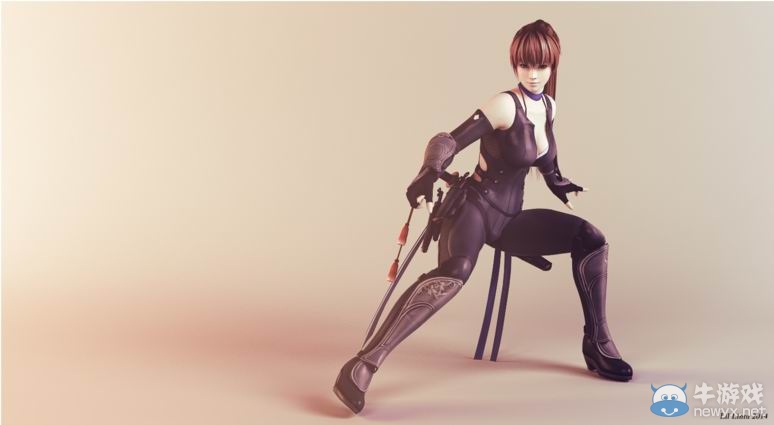 《死或生5：最后一戰》最新同人美圖：圓潤雙球搖搖欲墜