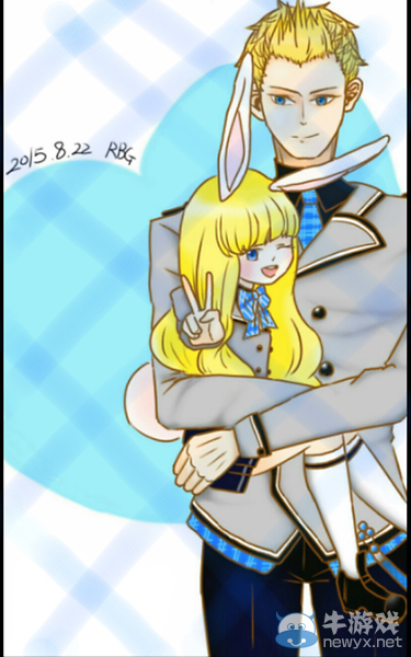 《劍靈》萌萌噠同人手繪 人男與靈女才是真愛