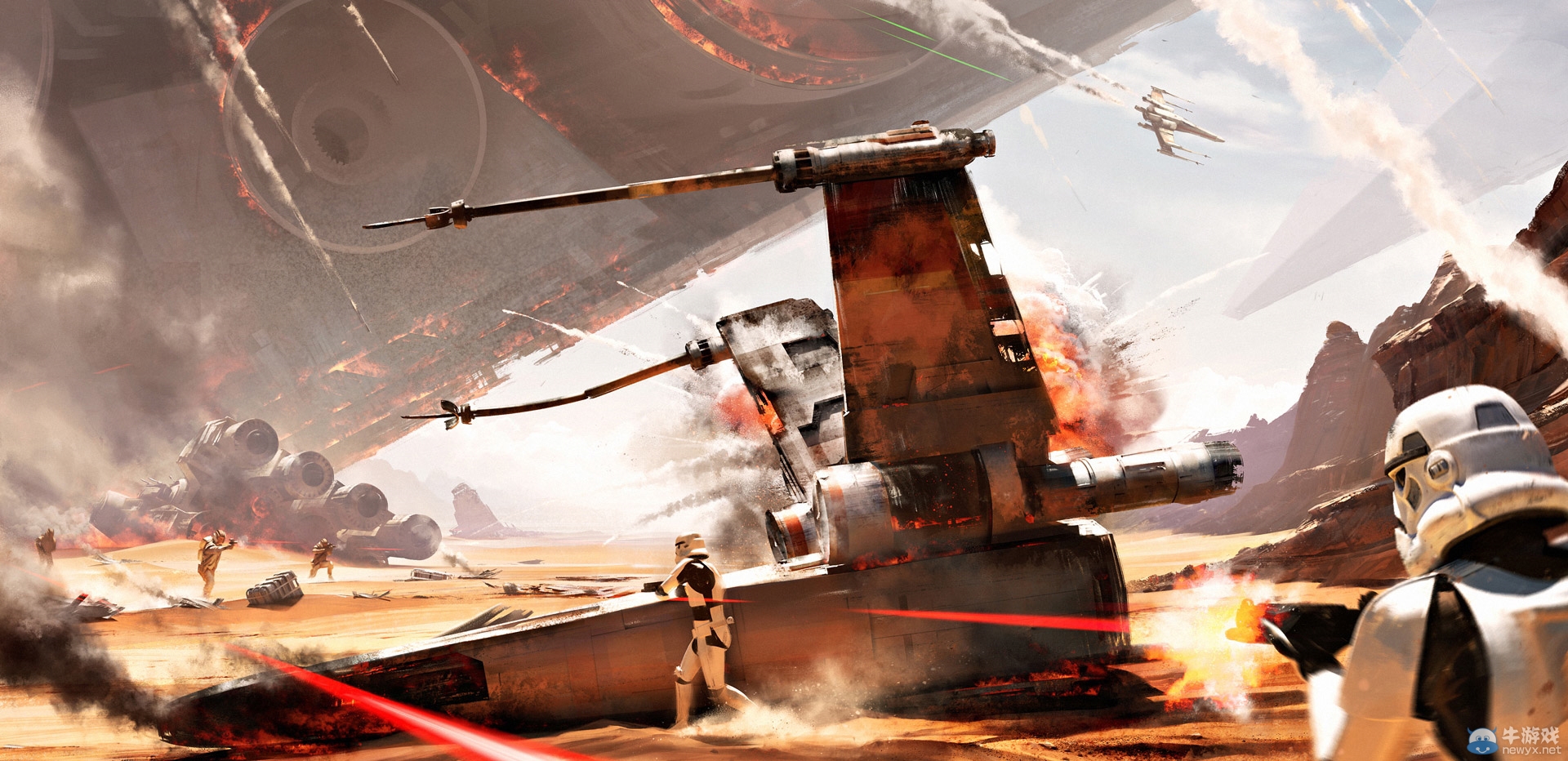 《星戰：戰爭前線》DLC概念圖放出：與電影聯動