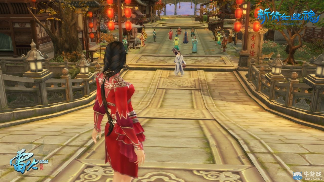 《倩女幽魂2》水陸空觀景 主城人文風景片