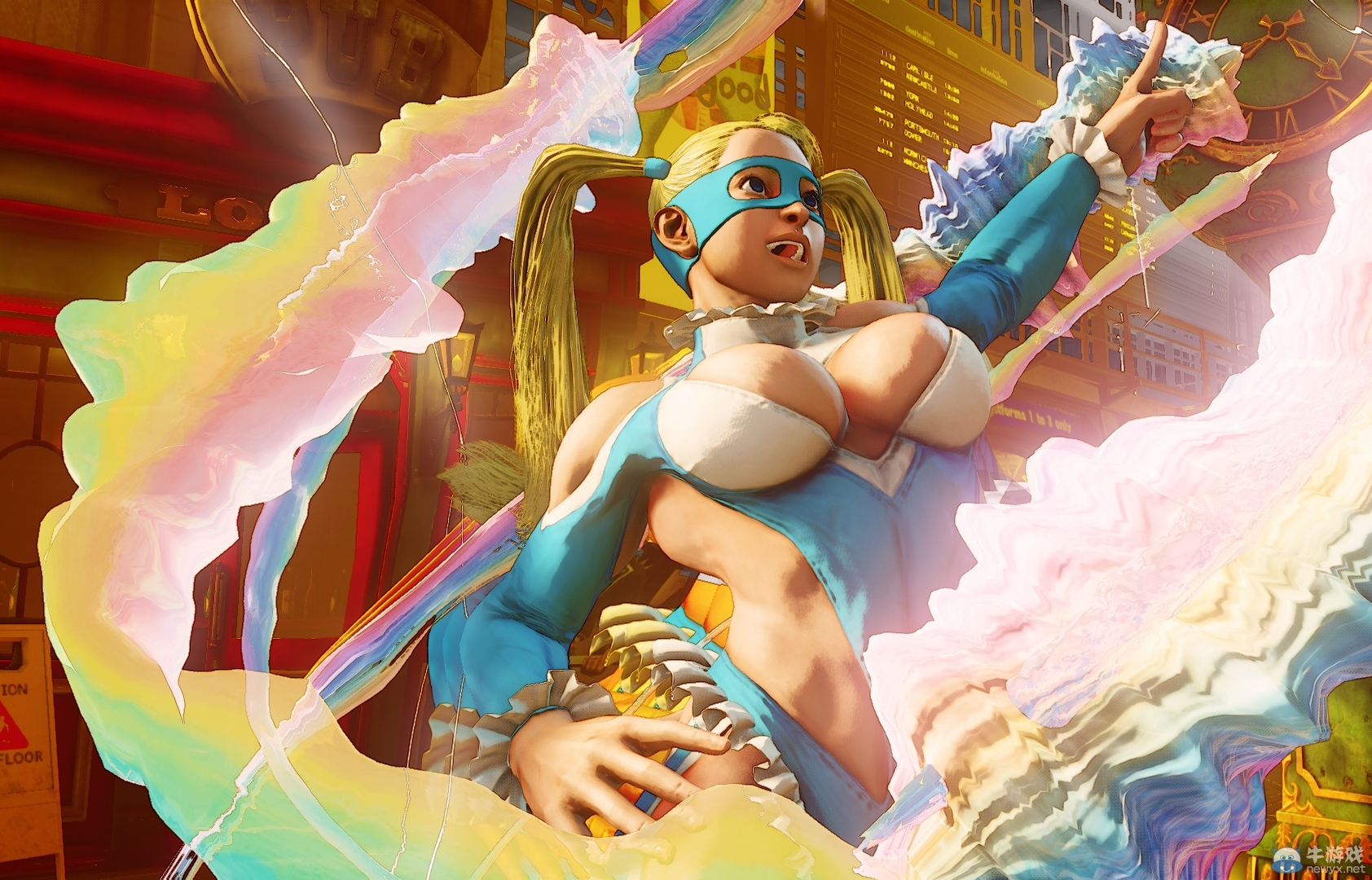 《街頭霸王5》七川美華參戰：大招竟是扔麥克風