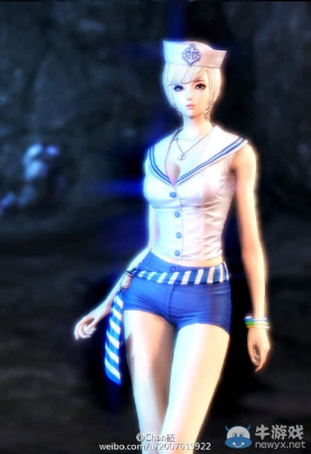 《劍靈》新比武季時裝 海軍裝人族超美截圖