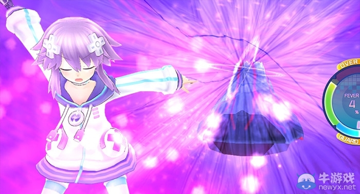 《超次元大戰：海王星VS世嘉硬件女孩，夢之合體SP》最新清晰游戲畫面：戰斗中能跳