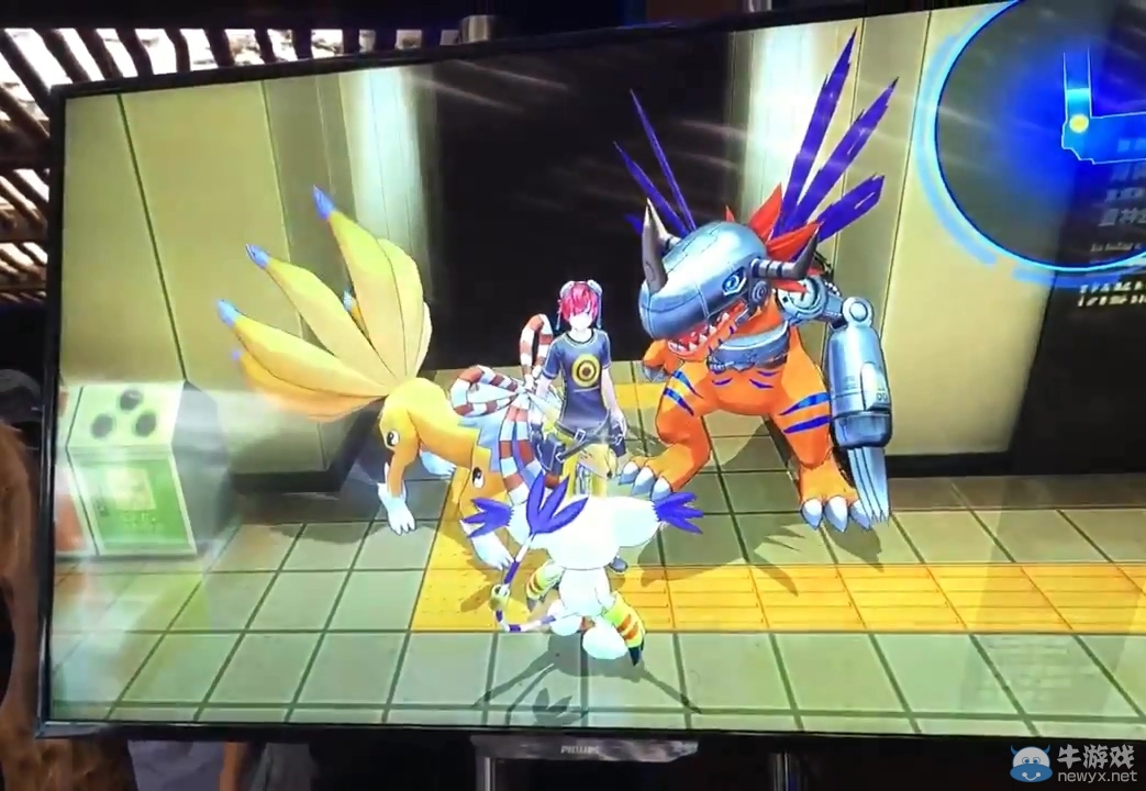 《數碼寶貝故事：賽博偵探》PS4版試玩視頻：畫面果然棒