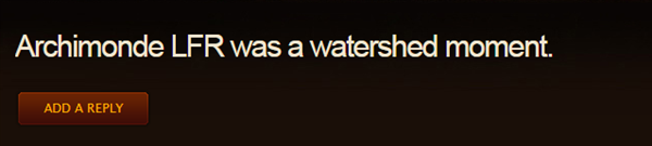 《魔獸世界》藍貼：將削弱隨機難度下的阿克蒙德