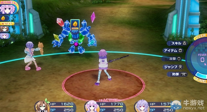 《超次元大戰：海王星VS世嘉硬件女孩，夢之合體SP》最新清晰游戲畫面：戰斗中能跳
