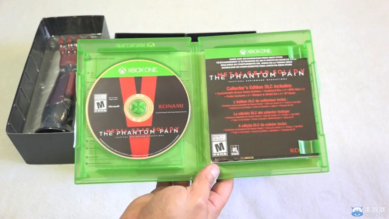 《合金裝備5：幻痛》豪華版開箱：機械手臂霸氣無比