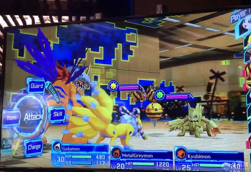 《數碼寶貝故事：賽博偵探》PS4版試玩視頻：畫面果然棒