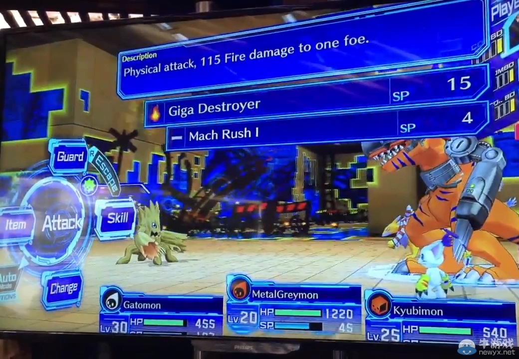 《數碼寶貝故事：賽博偵探》PS4版試玩視頻：畫面果然棒