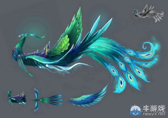 《倩女幽魂2》全新坐騎“雀之靈”外觀介紹