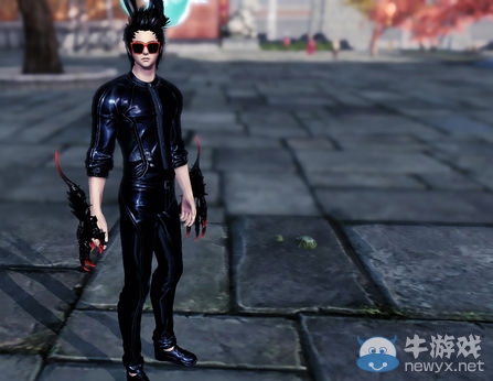 《劍靈》拳師黑色緊身時裝搶先看