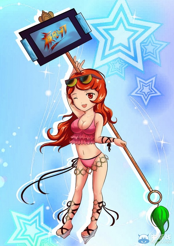 《疾風之刃》玩家原創Q版泳裝NPC美圖欣賞