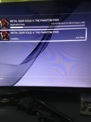 《合金裝備5：幻痛》PS4版開啟預(yù)載：需32GB安裝空間
