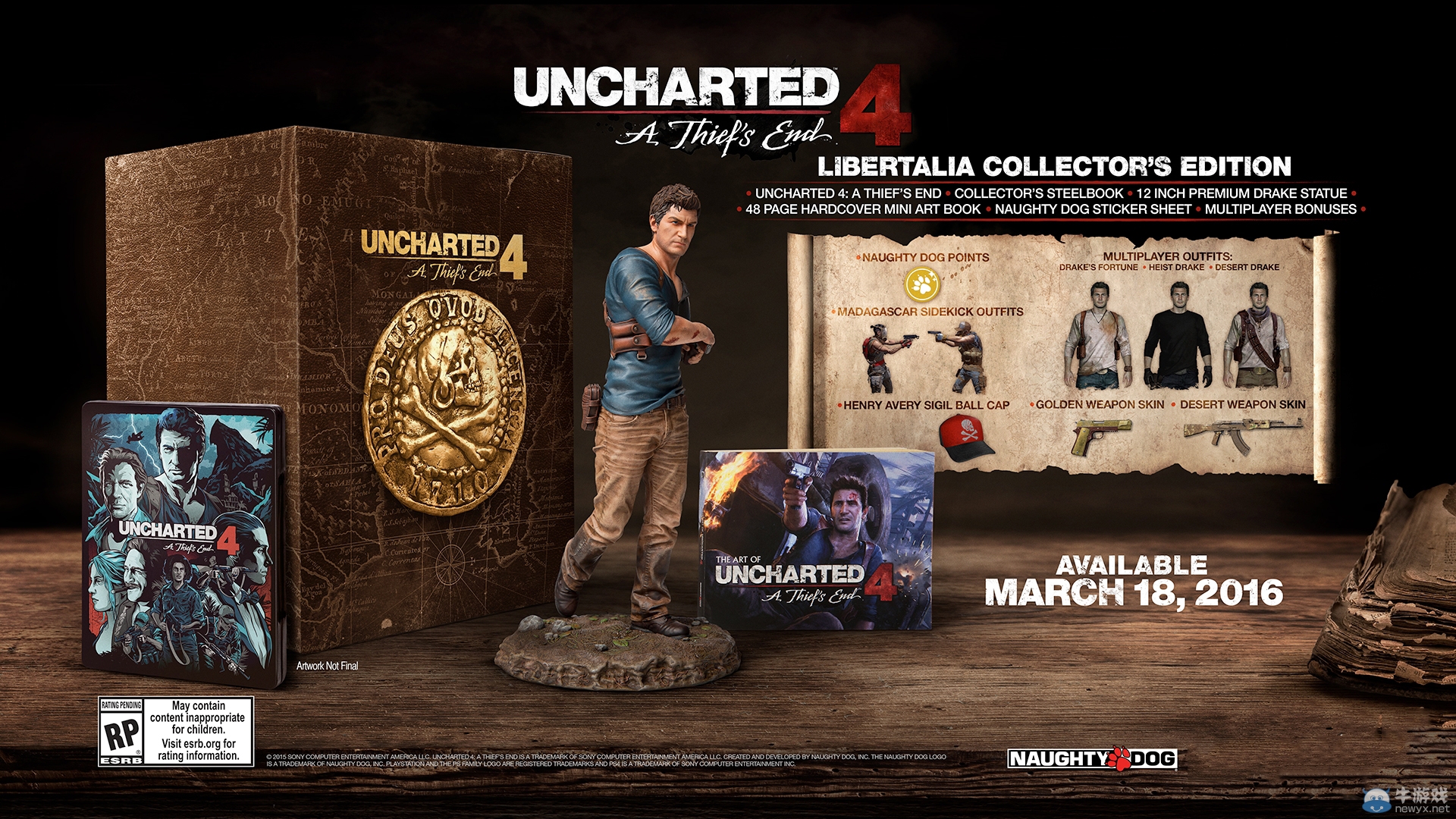 《神秘海域4》發售日確定：限定版本內容公開