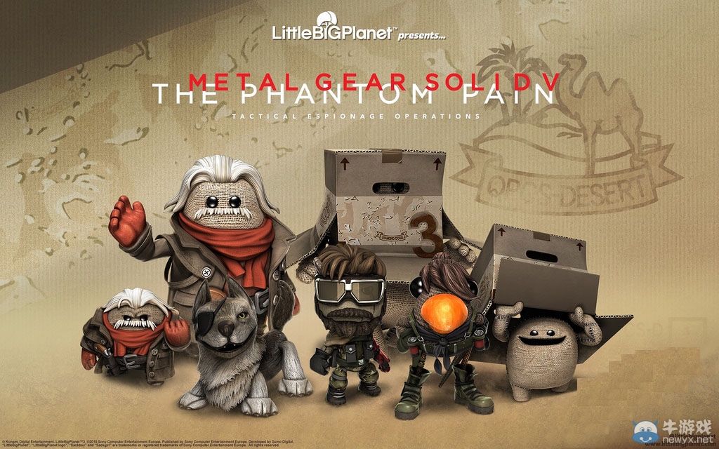 《小小大星球3》推出《合金裝備5》換裝DLC